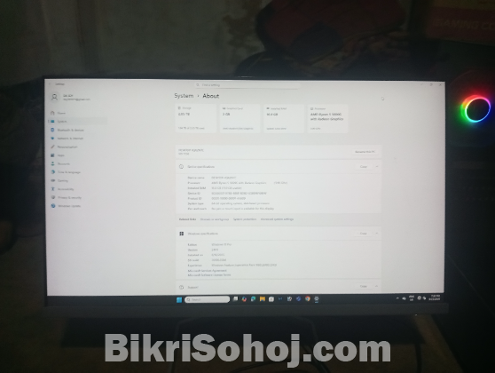 Desktop computer